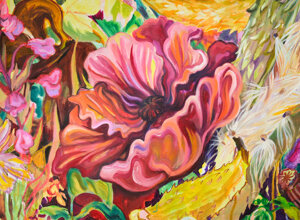 JTdCJTIyZW4lMjIlM0ElMjIlRTIlODAlOUNOYXR1cmUlMjBWaXZhbnRlJUUyJTgwJTlEJTIwc2VyaWVzJTNBJTIwY2xvc2UtdXAlMjBmbG9yYWwlMjBwYWludGluZyUyMHdpdGglMjBsYXJnZSUyMHBpbmslMjBmbG93ZXIlMjBhbmQlMjBsdXNoJTIwZ3JlZW5lcnklMkMlMjBhcnR3b3JrJTIwYnklMjBWYWxlbnRpbmUlMjBBbG1hJTJDJTIwTW9udHIlQzMlQTlhbC4lMjIlN0Q=