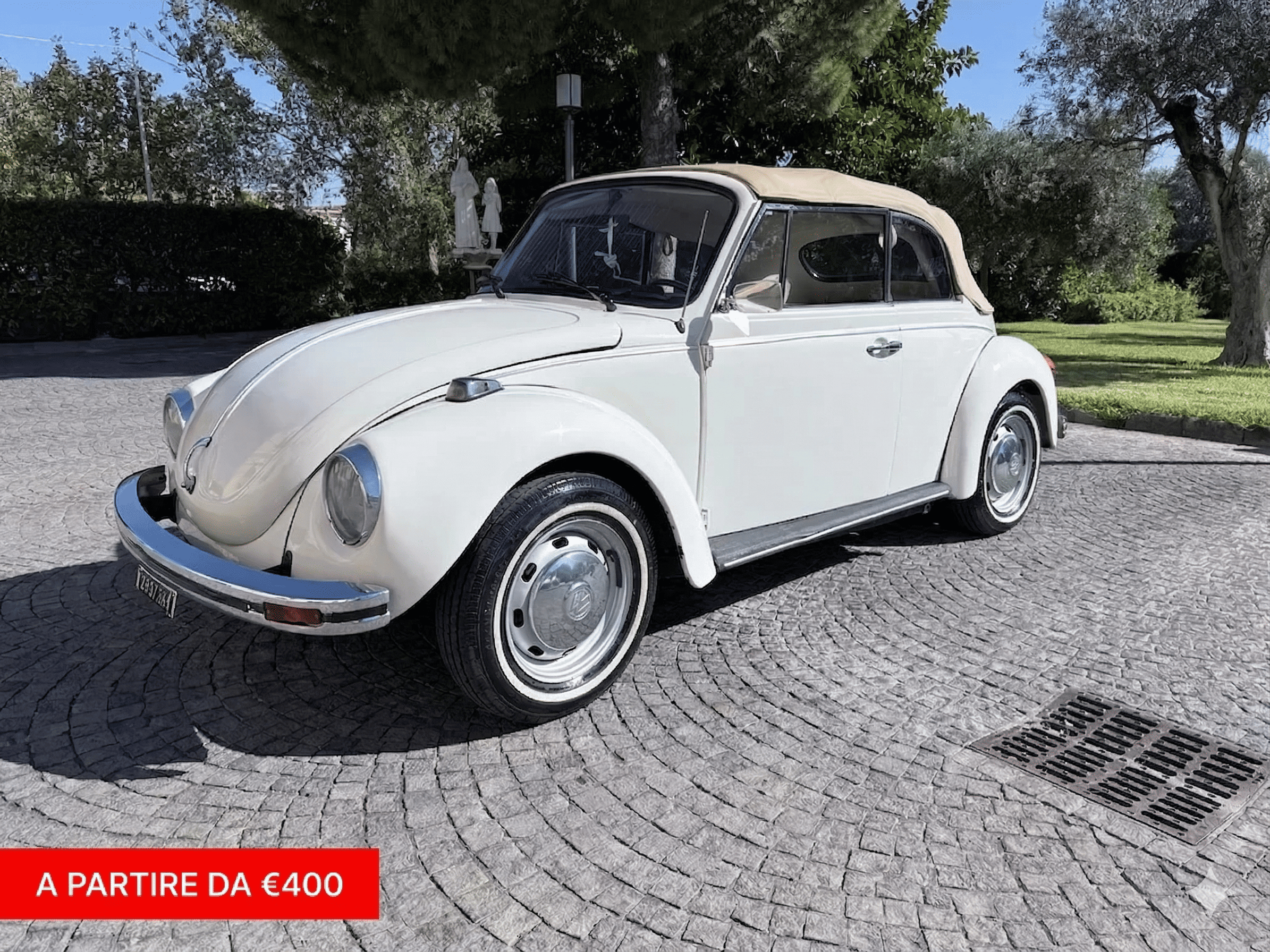 VW Maggiolino Cabrio - Un Sogno Vintage a Cielo Aperto