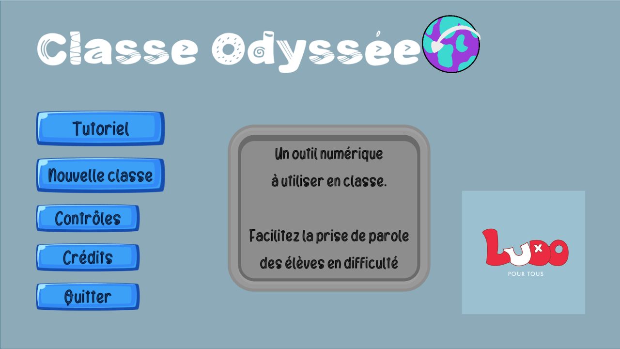 Classe Odyss&eacute;e - Outil p&eacute;dagogique