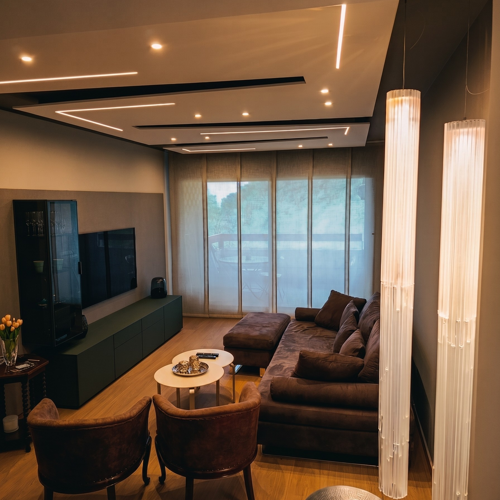 Faretti e strip led ad incasso
