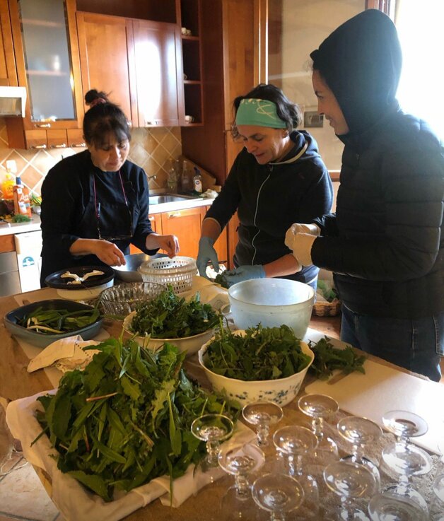 Corso cucina erbe spontanee