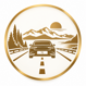 via tourismo - pictogramme longue distance