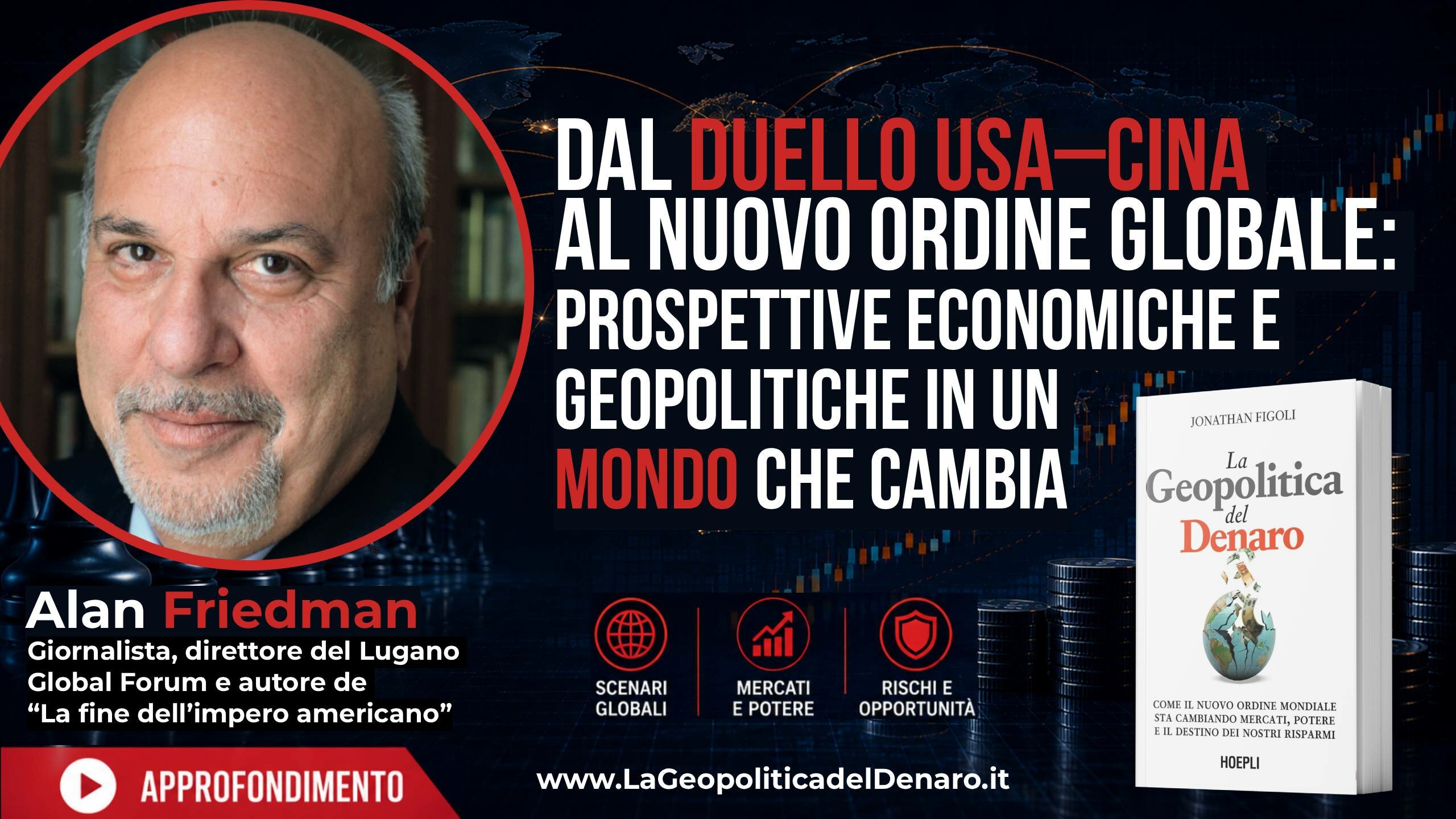 Dal duello USA–Cina al nuovo ordine globale: prospettive economiche e geopolitiche in un mondo che cambia