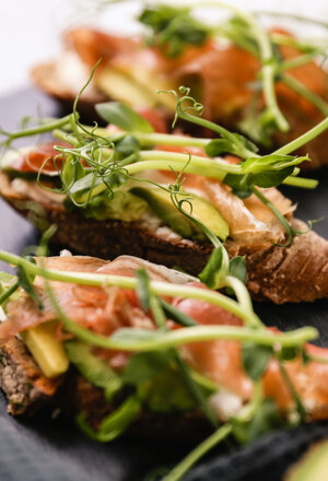 Antipasti con Microgreens