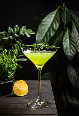 Cocktail con Pisello Verde