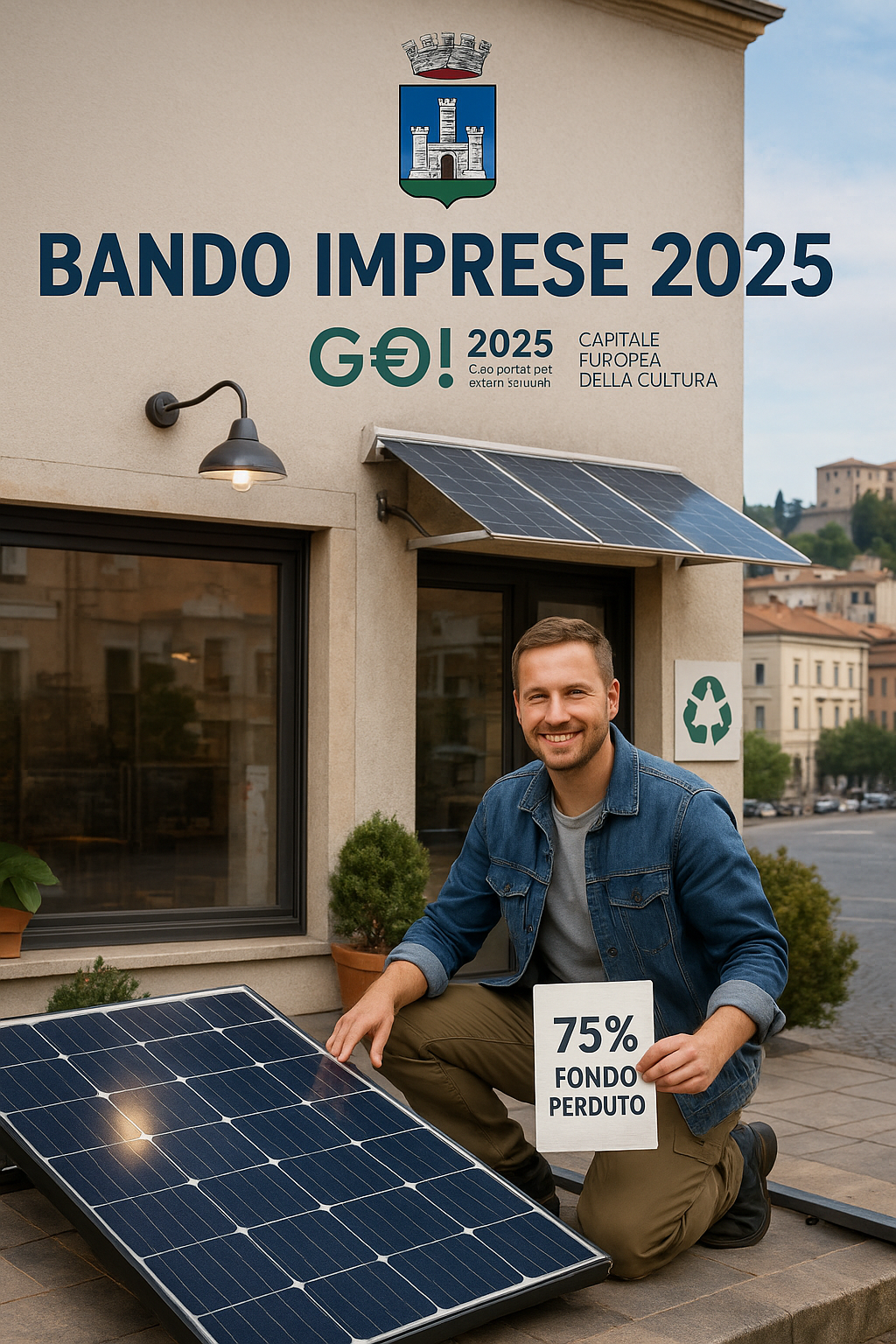 Finanziamenti a fondo perduto al 75 % per imprese nel distretto del commercio di Gorizia Finanziamenti a fondo perduto al 75 % per imprese nel distretto del commercio di Gorizia