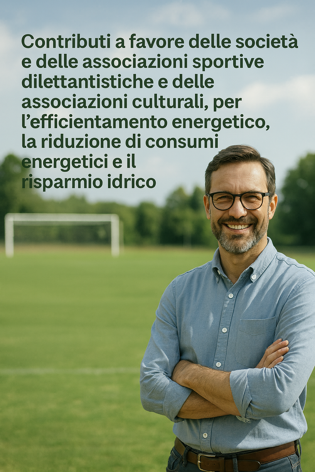 Contributi a favore delle Società e delle Associazioni Sportive Dilettantistiche e Professionistiche e delle Associazioni Culturali, per l’Efficientamento Energetico e la riduzione dei consumi.