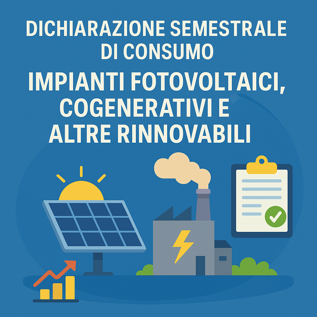 🔄 Dichiarazione di Consumo: Nuove regole per chi autoconsuma energia da rinnovabili e cogenerazione 🔄 Dichiarazione di Consumo: Nuove regole per chi autoconsuma energia da rinnovabili e cogenerazione