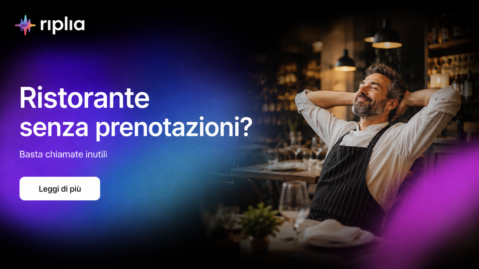 Restaurant ohne Reservierungen? Schluss mit unnötigen Anrufen Restaurant ohne Reservierungen? Schluss mit unnötigen Anrufen