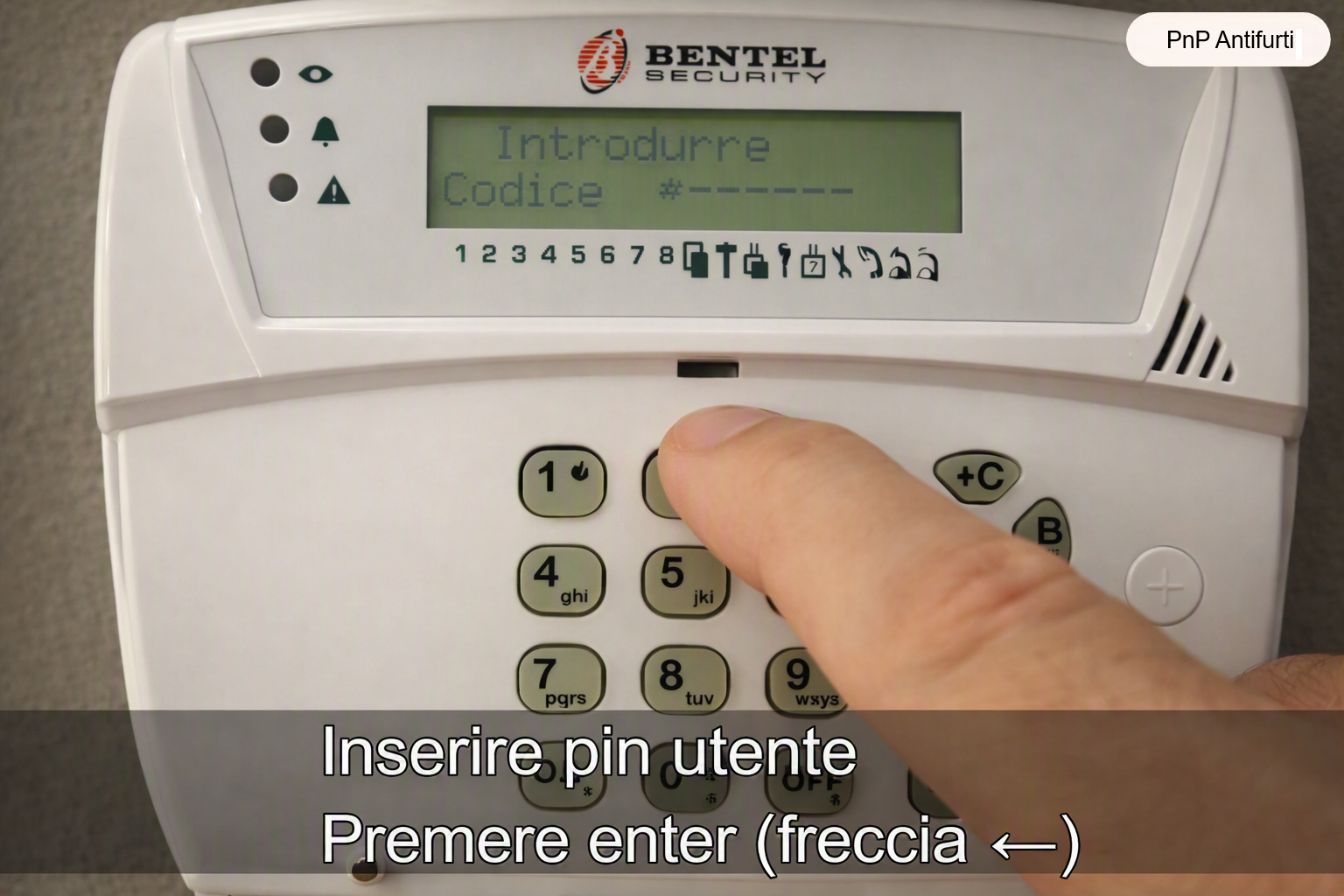 Come consultare cronologia eventi, antifurto Kyo Bentel