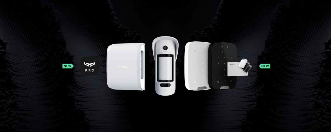 Kit antifurto Ajax Systems di nuova generazione
