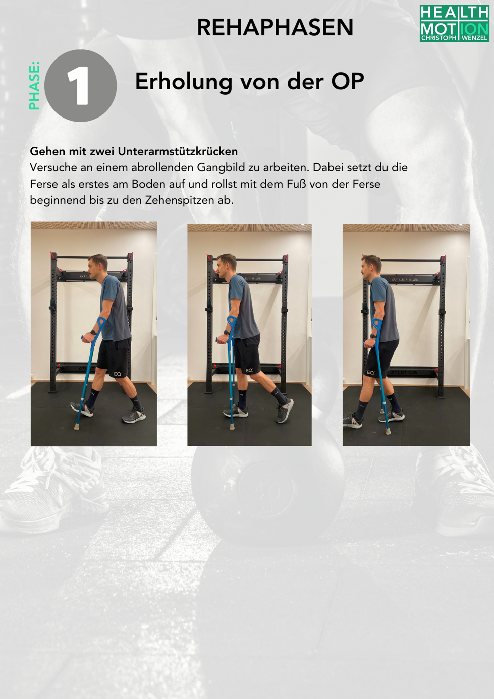 PHASE 1 NACH KREUZBAND
