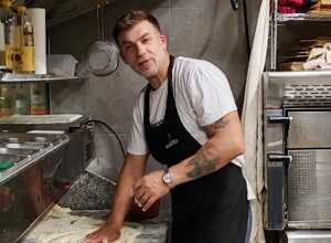 Lo chef del ristorante km0