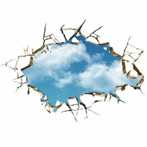 Uno squarcio nel muro