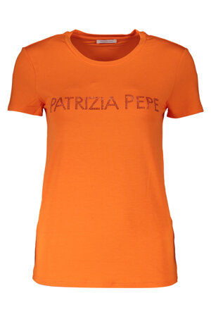 patrizia-pepe-t-shirt-donna-arancione