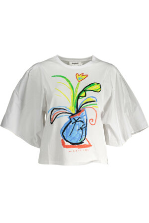 desigual-t-shirt-donna-bianco