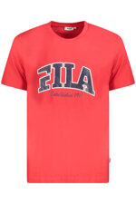 fila-t-shirt-uomo-rosso