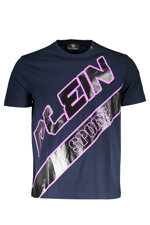plein-sport-t-shirt-uomo-blu