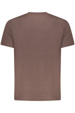 tommy-hilfiger-t-shirt-uomo-marrone