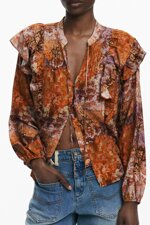 desigual-camicie-donna-arancione