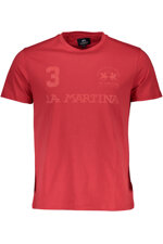 la-martina-t-shirt-uomo-rosso