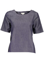gant-t-shirt-donna-blu