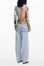 desigual-t-shirt-donna-beige