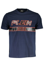 plein-sport-t-shirt-uomo-blu