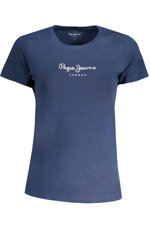 pepe-jeans-t-shirt-donna-blu