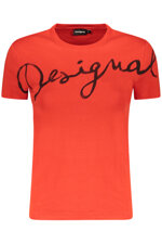 desigual-t-shirt-donna-rosso