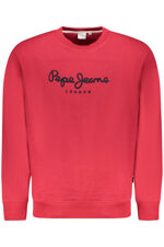 pepe-jeans-felpe-uomo-rosso
