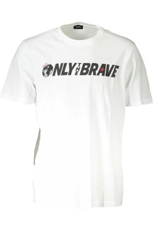 diesel-t-shirt-uomo-bianco