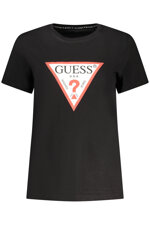 guess-jeans-t-shirt-donna-nero