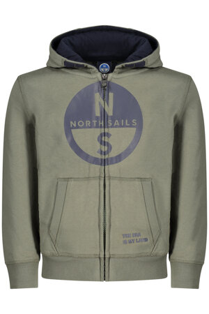 north-sails-felpe-bambino-verde