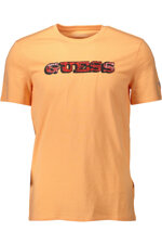 guess-jeans-t-shirt-uomo-arancione
