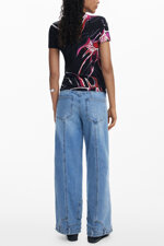 desigual-t-shirt-donna-nero