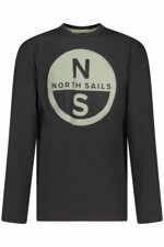 north-sails-t-shirt-bambino-nero
