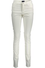 gant-pantaloni-donna-bianco