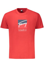 tommy-hilfiger-t-shirt-uomo-rosso