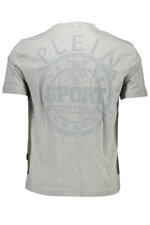 plein-sport-t-shirt-uomo-grigio