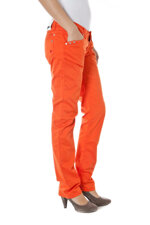 zuelements-pantaloni-donna-arancione