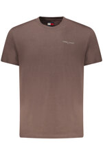 tommy-hilfiger-t-shirt-uomo-marrone