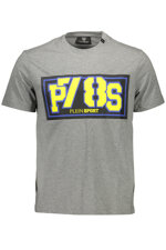 plein-sport-t-shirt-uomo-grigio