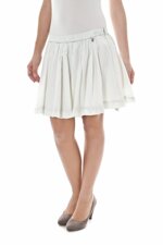 john-galliano-gonne-donna-bianco