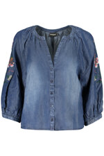 desigual-camicie-donna-blu