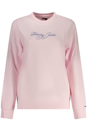tommy-hilfiger-felpe-donna-rosa