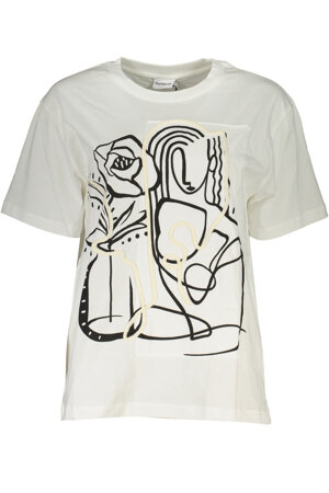 desigual-t-shirt-donna-bianco
