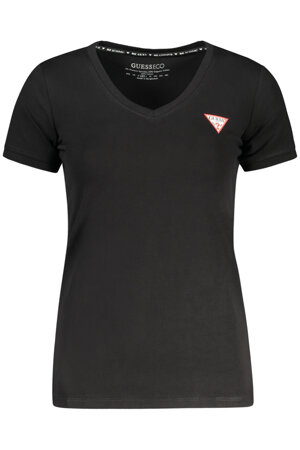 guess-jeans-t-shirt-donna-nero