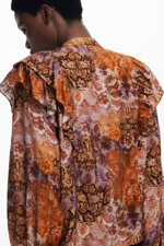desigual-camicie-donna-arancione
