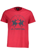 la-martina-t-shirt-uomo-rosso